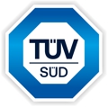 Das Logo von TUEV SUED.